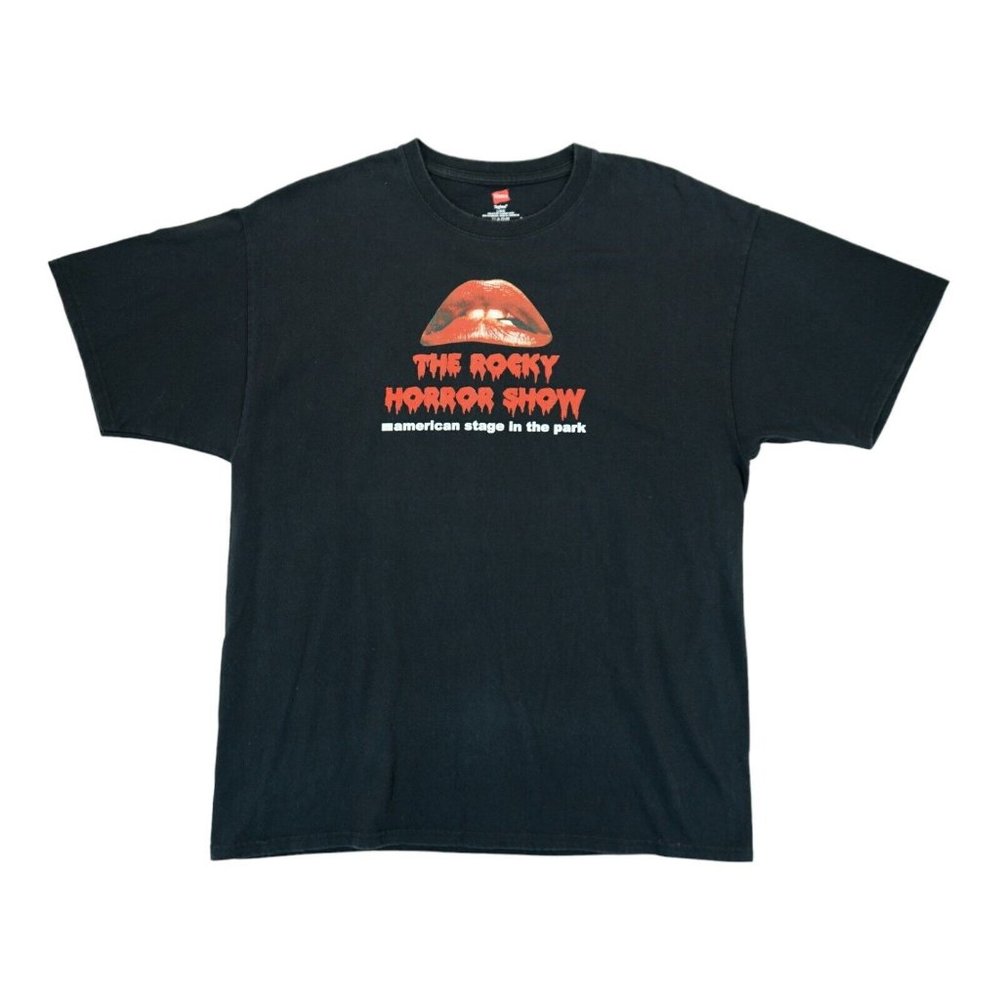 Vintage The Rocky Horror Picture Show T Shirt Large Cult Movie Film Band Tee